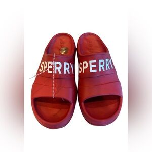 COPY - Sperry Women's Slide Sandal color burgundy